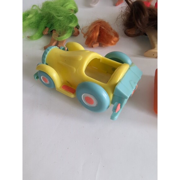 Vtg Ideal Flatsy Doll Car Lot 60s 70s Baby Ice Cream Truck - Picture 11 of 15